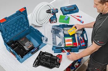 Ieliktņi instrumenta ievietošanai PAREDZĒTS GWS 18V-125/18V-150 C/SC/PC/PSC PROFESSIONAL, 1600A01166 BOSCH (1600A01166)