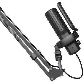 Genesis Radium 251 NGM-2354 mikrofons, USB-C, kondensatora, kardiīds, -40 dB, 50-16k Hz, RGB, trokšņu samazināšana (NGM-2354)