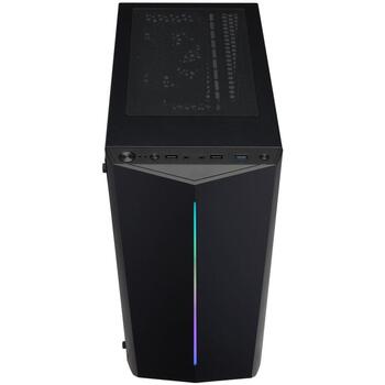 FSP CMT151, ATX korpuss, 2xUSB3.0, 2xUSB2.0, 7 sloti, 2xHDD, 2xSSD, 120mm ventilators, 315mm GPU, 160mm CPU (CMT151)