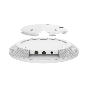 TP-LINK bezvadu piekļuves punkts EAP783, 11520 Mbps, 8640 Mbps, 1376 Mbps, 2x10G, 320 MHz, MLO, MU-MIMO, Mesh (EAP783)