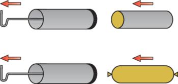 Yato smērvielu izspiedējpistole YT-07041, 500cm³, 70MPa, 42MPa, alumīnijs, divsekciju, kasetne, maiss, stīvs uzgalis (YT-07041)