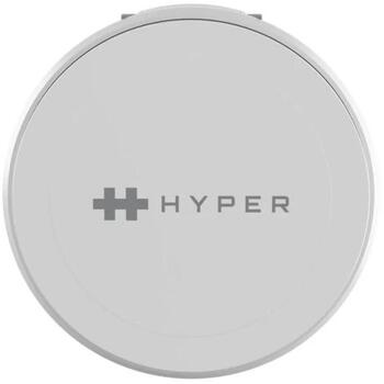 Hyper Зарядная станция HJ3310WHGL, 15W, 1м USB-C кабель, беспроводная зарядка, для смарт-часов (HJ3310WHGL)