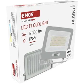 Emos LED-прожектор GLARO ZS2244W, 50 W, 5000 lm, IP65, нейтральный белый, алюминий, 120°, 20 000 ч (ZS2244W)