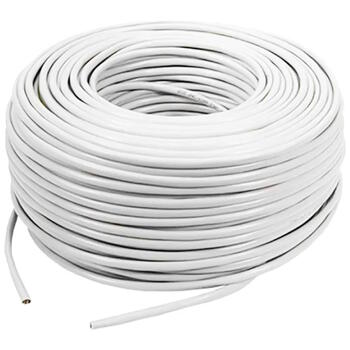 CAT6 U-UTP tīkla kabelis interneta un datu pārraidei 305m CCA 22-31% CPR Eca balts PFM922I-6UN-C-WHITE Dahua (PFM922I-6UN-C-WHITE)