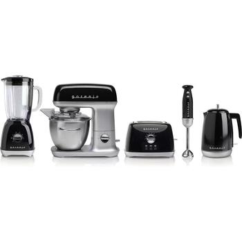 Gorenje MMC1000RLBK миксер с чашей, 1000 Вт, 4.5 л, 7 скоростей, 4 насадки, черный (MMC1000RLBK)