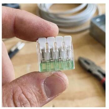 Emos Соединительная клемма с рычагами A9103, 32 A, 450 V~, 0,2–4 mm2, 10 шт. в пакете (A9103)