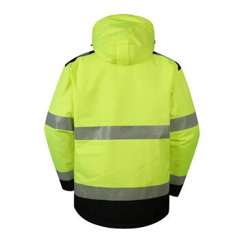 Pesso Hi-vis ziemas jaka Arizona CL2 ARIZONA-S, S, 8000mm, 5000g/m²/24h, EN ISO 20471, EN 343 (ARIZONA-S)