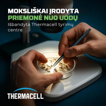 Thermacell Atbaidīšanas līdzeklis MRPSW-XIX, balts, atbaidītājs, odi (MRPSW-XIX&TC)