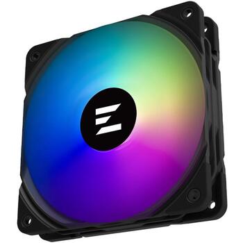 Zalman ZM-AF120 ARGB BLACK, 120mm корпусный вентилятор, 600-2000 об/мин, 69,12 CFM, 2,01 мм H2O, гидроподшипник, 4-контактный (ZM-AF120 ARGB BLACK)