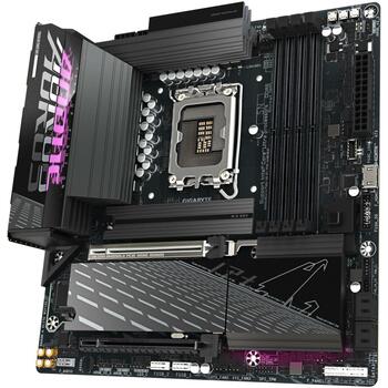 Gigabyte Mātesplate B860M A ELITE WIFI6E 1.0, 12+1+2+1 fāzes, 4xDIMM DDR5, PCIe 5.0 x16, 2.5GbE LAN, Wi-Fi 6E (B860M A ELITE WIFI6E 1.0)
