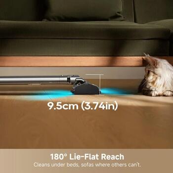 Vacuum Cleaner|DREAME|Air|Dry|Stick vacuum|Black|Bagless|Battery|VXV45A (VXV45A)