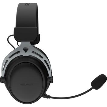 Genesis гарнитура Toron 706 NSG-2340, 50мм, 20-20000Гц, Bluetooth 5.1, 2.4 ГГц, 100ч, накладные, микрофон, черный (NSG-2340)