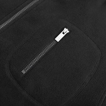 Pesso Flīsa jaka FMJN-M, melna, M, 300g/m², 100% poliesters, rāvējslēdzējs, 2 kabatas, elpojoša (FMJN-M)