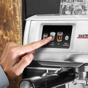 Gastroback Эспрессо кофемашина 42623, 1600 Вт, 8.3 кг, 2.5 л, 15 бар, LCD сенсорный экран, нержавеющая сталь (42623)