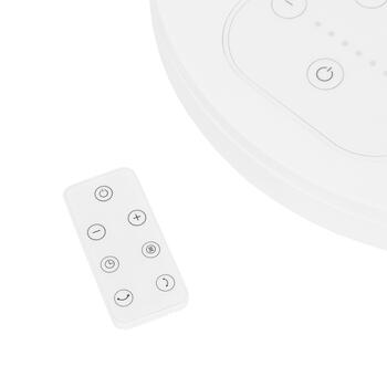 Eurom Vento 3DS Comfort grīdas ventilators gaisa cirkulācijai telpu dzesēšanai 25W 35cm 3D oscilācija 12 ātrumi tālvadība balts (384925)