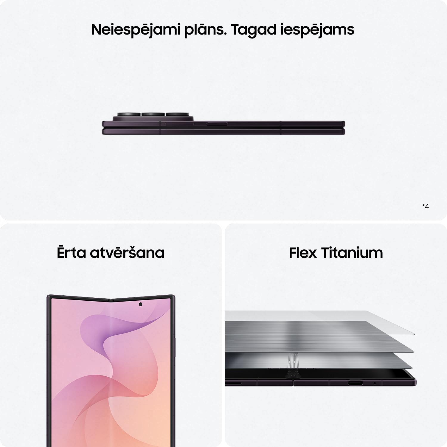 Смартфон Samsung Galaxy Z Fold8 Ultra SM-F976BZVBEUE, 20,3 см 8-дюймовый экран, 12 ГБ ОЗУ, 256 ГБ памяти, 5000 мАч аккумулятор (SM-F976BZVBEUE)