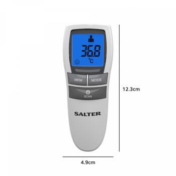 Salter Бесконтактный инфракрасный термометр TE-250-EU, 22-40 °C, 0-100 °C, 1с измерение, 30 x память (TE-250-EU)