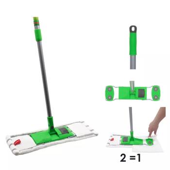 Sauber Grīdas birste 24801001, 40cm, teleskopisks kāts 127,5cm, 360° rotējoša virsma (24801001)