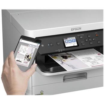 Epson Принтер WF-C529RDW C11CG79401, 34 стр/мин, 4800 x 1200 dpi, 4-чернил, Wi-Fi, 250-страничный лоток, 830 общая емкость (C11CG79401)