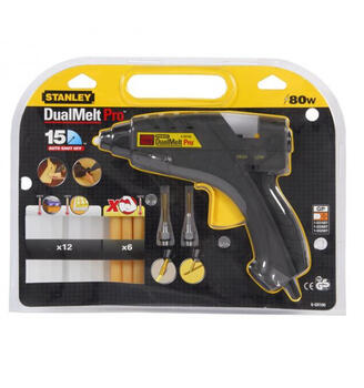 Stanley līmes pistole 6-GR100, 55W, 11.3mm, 21 gab., DualMelt Pro komplekts, augstas un zemas temperatūras slēdzis (6-GR100)