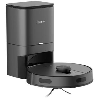 EZVIZ RE4 Plus робот-пылесос с влажной уборкой и станцией самоочистки 4000Па LiDAR 4л 300м² CS-RE4P-PBT2 (CS-RE4P-PBT2)