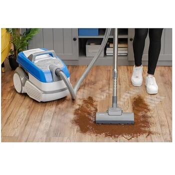 Zelmer Leon ZVC9150D 81605701P, 2100W, 9m, 5.2l, 80dB, HEPA, slapjā/sausā tīrīšana, bez maisa (81605701P)