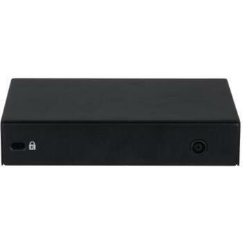 Dahua PFS3006-4ET-36 коммутатор 4 PoE 10/100M, 4 RJ-45 порта, 2 uplink порта, 2000 MAC, 1.2 Gbit/s, CE, FCC (DH-PFS3006-4ET-36)