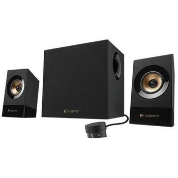 Logitech Динамик 2.1 Z533/980-001054 120W, 60W RMS, 3.5mm и RCA входы, разъем для наушников (980-001054)