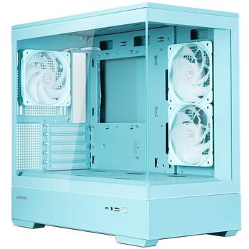 Zalman P30 MINT V2, mATX Mini Tower datora kaste, 3x120mm ARGB ventilatori, 360mm radiators, 420mm VGA, 173mm CPU dzesētājs (P30 MINT V2)