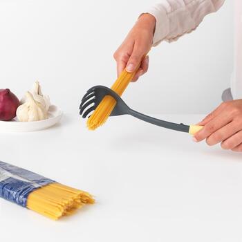 Brabantia Tasty+ половник для спагетти 122705, 1 порция, нейлон, 220°C, можно мыть в посудомоечной машине (122705)