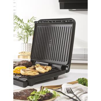 Salter Grils EK6237VDE, 2000W, līdz 8 porcijām, noņemama tauku paplāte, nepiedegoša virsma, slīpuma regulēšana (EK6237VDE)