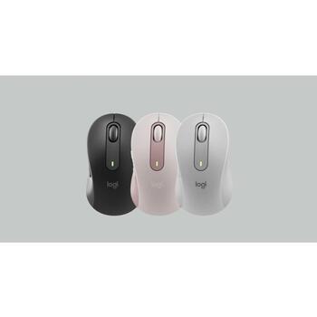 Logitech USB datorpele Signature M650 910-006253, 4000 DPI, 5 pogas, Bluetooth, akumulators AA, grafīta krāsa (910-006253)