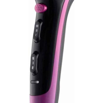 Zelmer ZHD8360 фен для волос, 60305070P, 2400 Вт, 3 темп., 2 скор., ионизация, холодный воздух, диффузор, концентратор (60305070P)