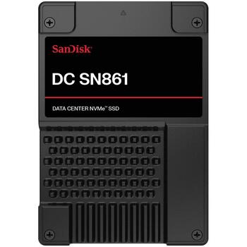 Sandisk SSD U.2 DC SN861 1.92TB, PCIe 5.0, Скорость чтения 13700 MB/s, Скорость записи 3600 MB/s, 5 лет гарантии (WUS6BA119PSP9X3 0TS2525)