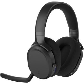 Fractal Design Беспроводные игровые наушники FD-HS-SCA1-01, Bluetooth, 2.4 GHz, 40ч, 20-20000Гц, 3 микрофона, LED подсветка (FD-HS-SCA1-01)