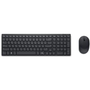 Dell KM555 набор клавиатуры и мыши, 3 кнопки, Bluetooth, беспроводной, русский, черный (580-BBVZ)