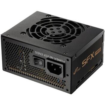 Fsp barošanas bloks SFX PRO 450, 450W, bronzas sertifikāts, 80mm ventilators, OCP/OVP/SCP/OPP/OTP aizsardzība (SFX PRO 450)