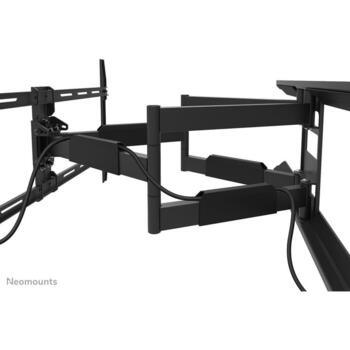 Neomounts настенный крепеж WL40-550BL18 полный поворот, 43-75 дюймов, 45 кг, VESA 200x100-800x400 мм, 5,5-71 см, черный (WL40-550BL18)