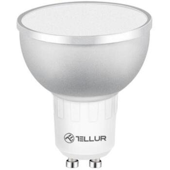 Tellur WiFi LED лампочка GU10 TLL331201, 5W, 2700K-6500K, 460lm, 180°, 2.4GHz, CRI Ra>80 (TLL331201)