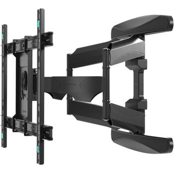 Onkron televizora stiprinājums M6L-B, 40-75 collu, maksimālā slodze 45.5 kg, VESA 200 x 100 - 600 x 400 mm, slīpuma leņķis -5 - 8° (M6L-B)