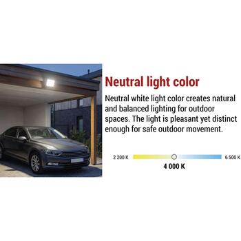Emos LED прожектор TAMBO EVO ZS2544, 50 W, 5000 lm, IP65, черный, 4000 K, 110°, алюминий, пластик, 220-240 V (ZS2544)