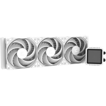 Zalman Alpha2 DS A36 белый, 12 см, 2 вентилятора, 2000 об/мин, 29.7 дБ, 12 В, 5.4 Вт, RGB подсветка (Alpha2 DS A36 White)