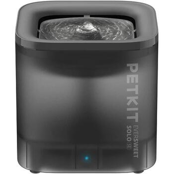 Petkit Фонтан/ поилка для собак и кошек Eversweet SOLO SE P4103S, 1.8л, 35дБ, ABS, темно-серый (P4103S Grey)