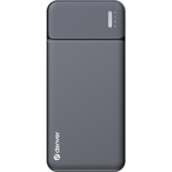 Denver Power Bank akumulators PBS-5007 117140000530, 5000mAh, 5V 2A, USB 5V 2A, LED indikatori (117140000530)