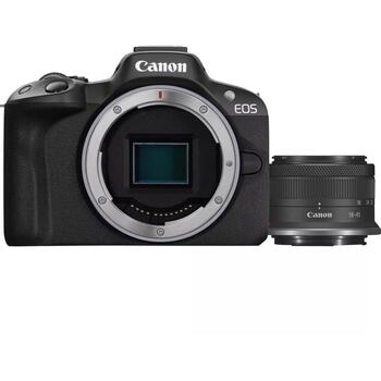 Canon беззеркальная камера EOS R50, 5811C013, 24.2 МП, ISO 100-51200, 2.95'', Wi-Fi, видеозапись, CMOS (5811C013)