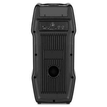 Супер праздничная Party Box для вечеринок 100W TWS Bluetooth FM USB microSD LED дисплей аккумуляторное питание чёрная SV-021689 Sven (SV-021689)