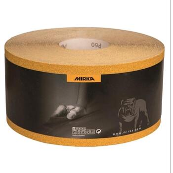 MIRKA Abrazīvs materiāls rullī GOLD 115mm x 50m 100 (2351100110)