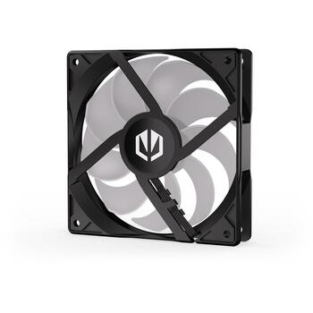 Endorfy Datora korpuss EY4A008, 120mm, 200-1400RPM, FDB, 4-pin, 5V, melns, RGB apgaismojums (EY4A008)