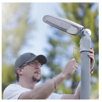 Emos LED уличный светильник SOLIS 50W ZO0504, 6000 лм, 220-240 В, IP65, 30 000 часов, 120 лм/Вт, алюминий (ZO0504)