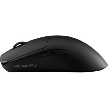 White Shark игровая мышь POMPEY WGM-9014 POMPEY-B, 26000 DPI, 1000 Hz, 50 G, 52 г, 6 кнопок, USB, 2.4 ГГц, Bluetooth, 400 мАч (POMPEY-B)